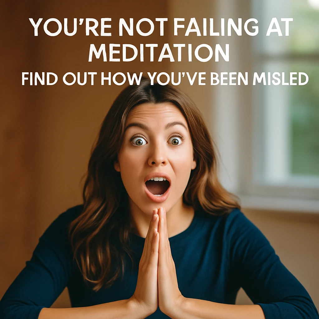 You’re Not Failing at Meditation — Find Out How You’ve Been Misled!
